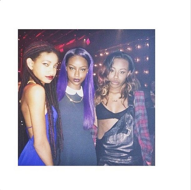 Willow Smith and Justin Skye were in attendance.