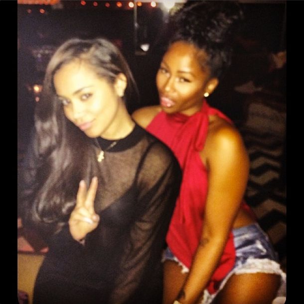 Lashontae Heckard and Lauren London were in attendance.