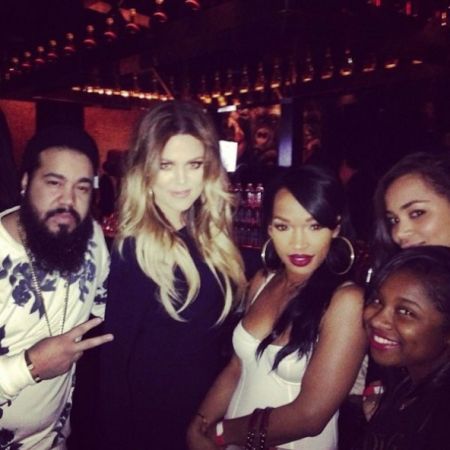 Khloe, Maleeka, Reginae, Lauren London, and more got together for a quick flick.