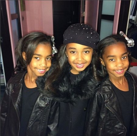 Christian’s little sisters were pretty as pretty could be.