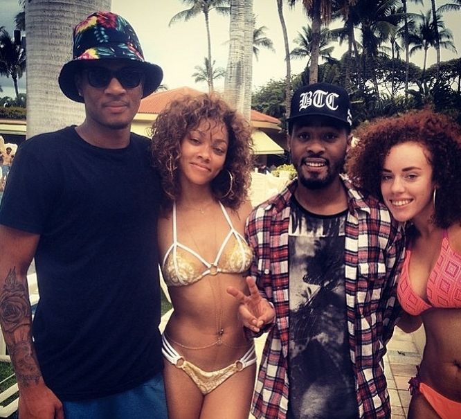 Bria Murphy and Shayne Murphy flaunt their bikini bodies in Maui