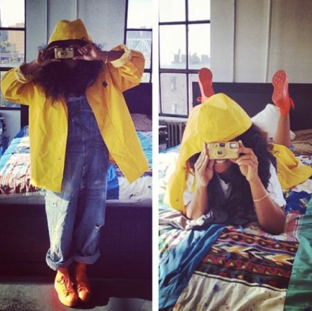 Because she’s adorable. Duh!