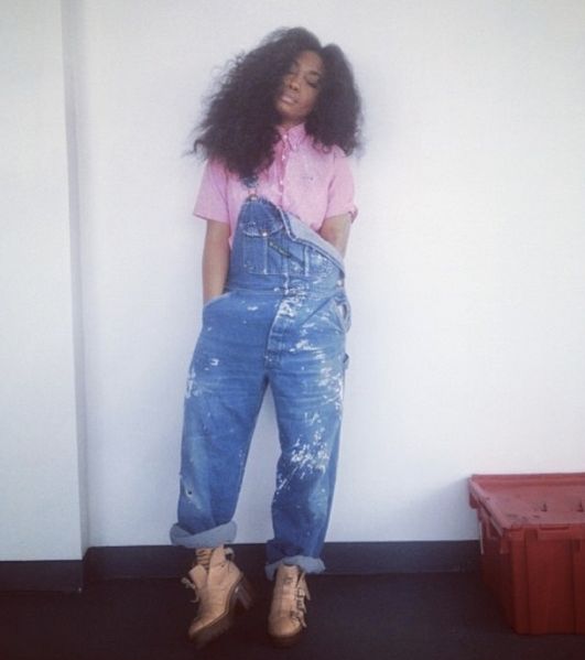 Because she brings a whole new definition to tom-boy chic.