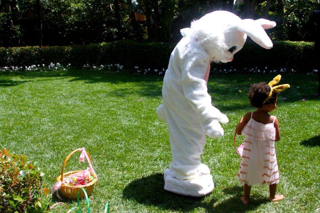 blue ivy easter bunny