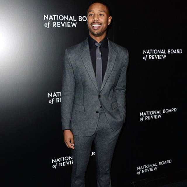 Michael was looking mighty fine at the National Board of Review, where he was honored.