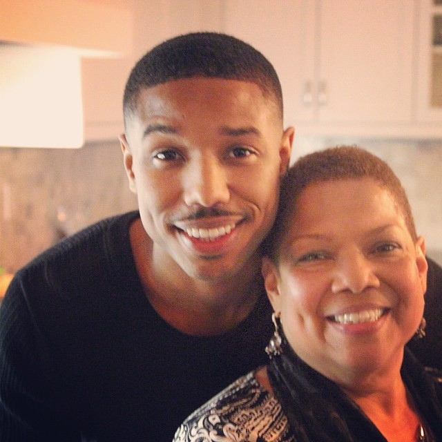 I guess we can say “he gets it from his mama.”