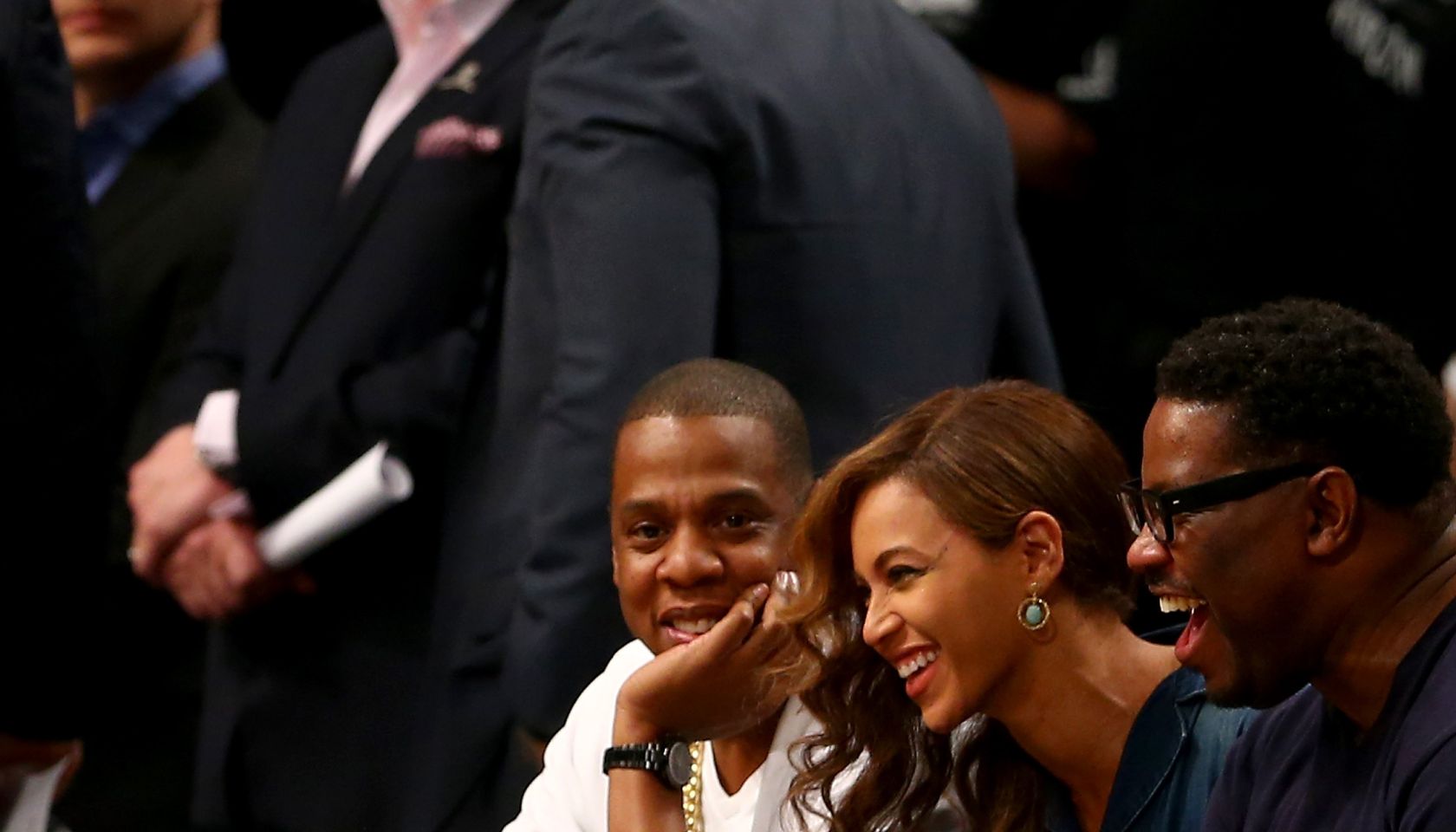 jay z beyonce courtside nets miami heat game