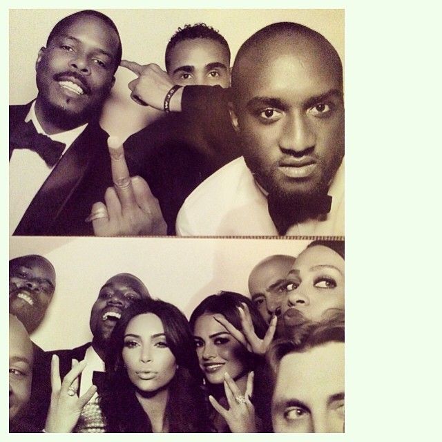 Kim and Kanye’s friends