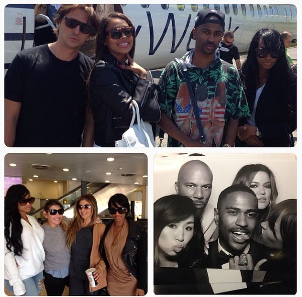 LaLa, Big Sean, and more having fun for KimYe’s big weekend!