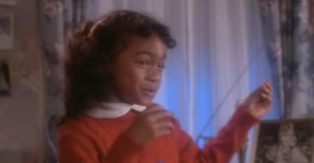 Before: this cutie had small appearances on Sesame Street, but she also played Eddie Murphy’s little sister in the opening sketch of his “Raw” film back in 1987.