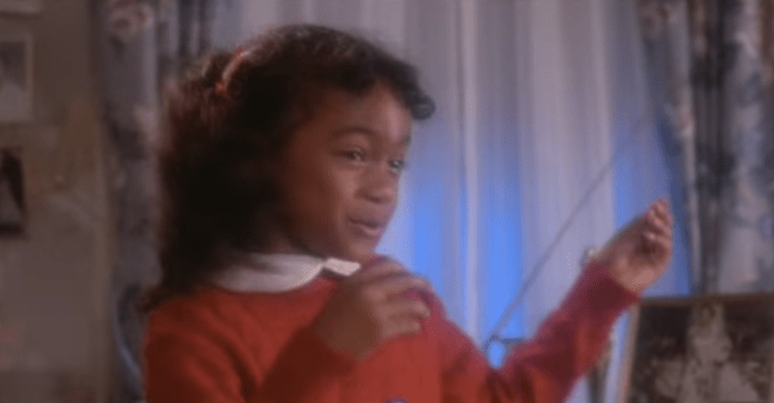 Before: this cutie had small appearances on Sesame Street, but she also played Eddie Murphy’s little sister in the opening sketch of his “Raw” film back in 1987.