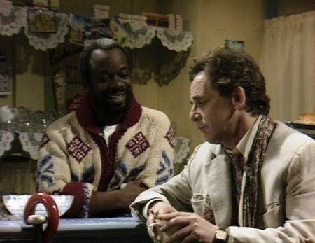 Before: he served coffee to the seventh doctor in the UK hit, “Doctor Who.”