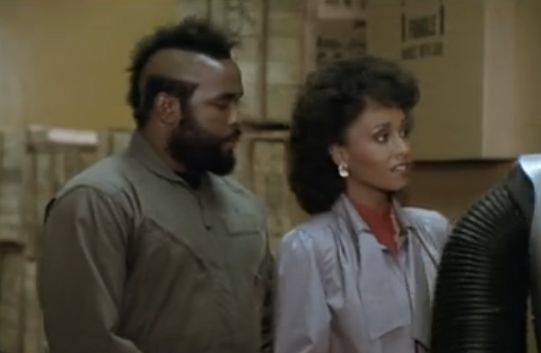 Before: she was rolling with the A-Team back in ’83.