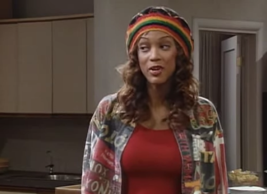 Tyra Banks played Will’s feisty former sweetheart and manager of The Peacock Shop.
