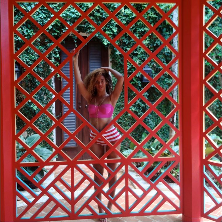 Beyonce giving everyone bikini body envy.