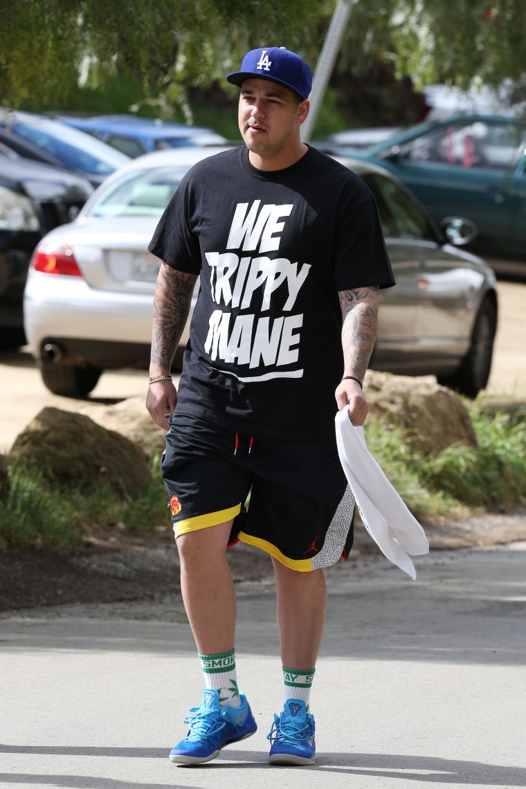 Rob Kardashian March 2013.