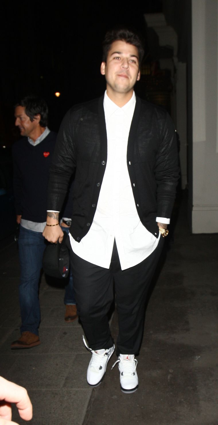 Rob Kardashian March 2013.