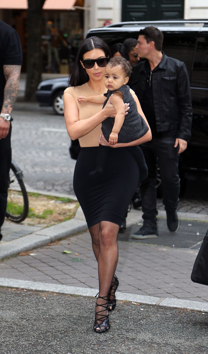 The time she wore all-black everything for a baby’s day out.