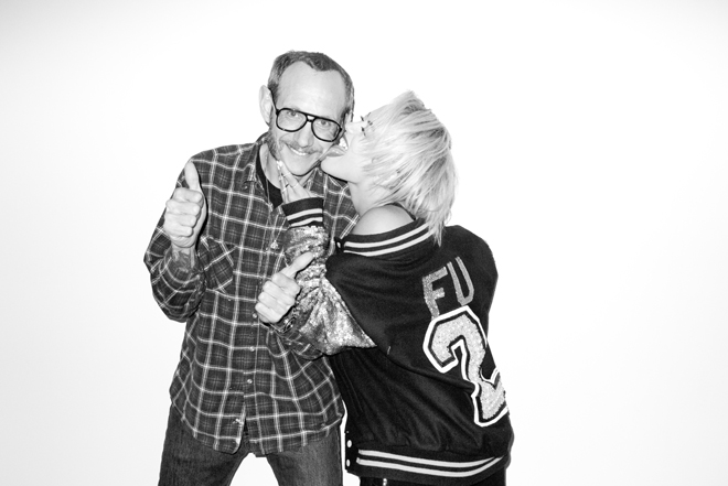 Rita Ora & Terry Richardson.