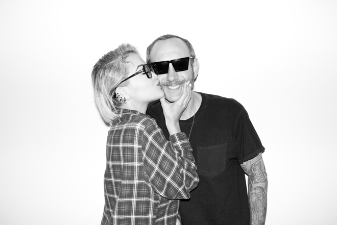Rita Ora Poses with Terry Richardson.