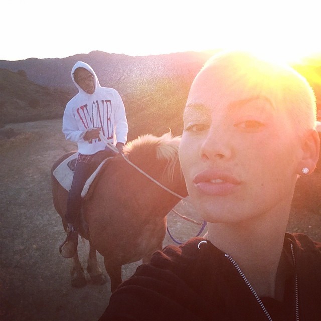 Behind every queen is a king… on a horse.