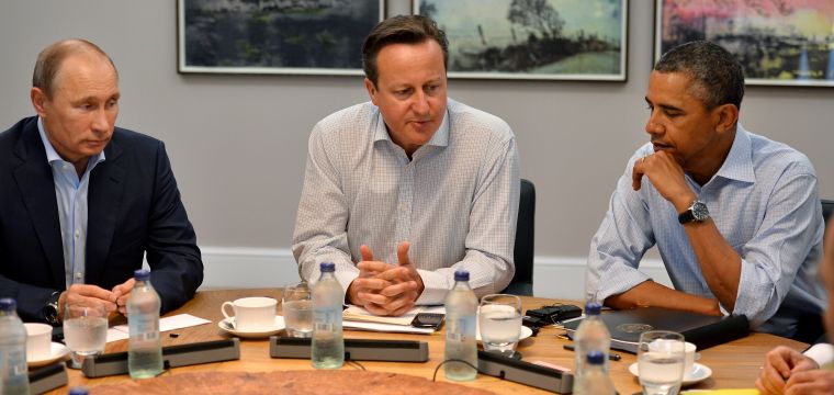 Awkward Exchanges Between Obama & Putin