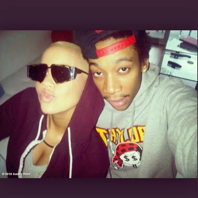 Amber and Wiz’s first photo together!