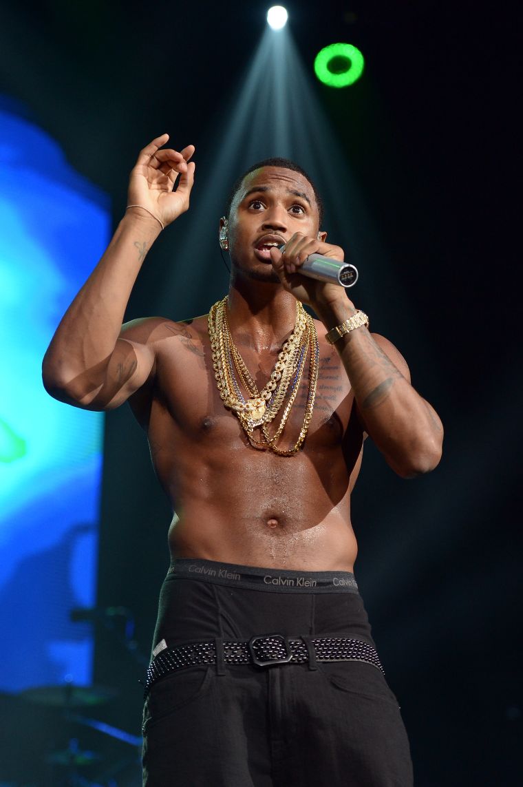 More Recent Photo Of Trey Showing Off His Abs.