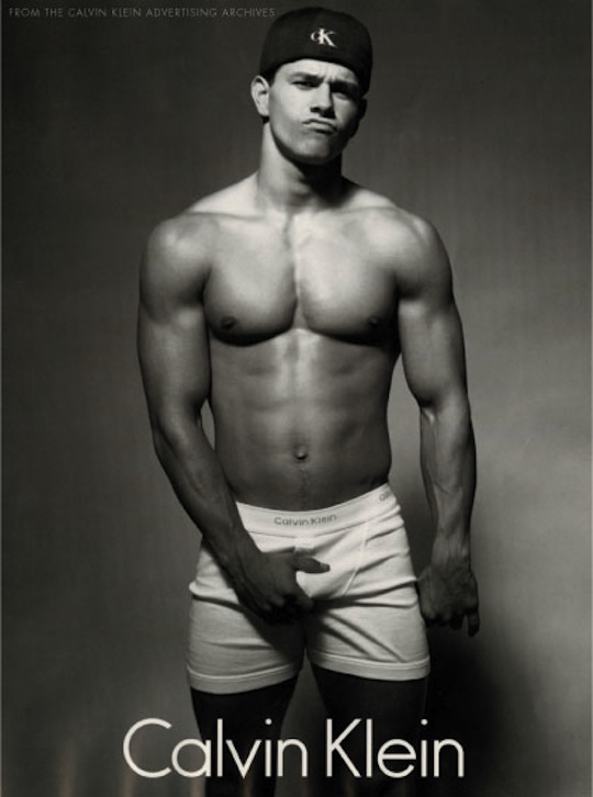 Mark Wahlberg was the model for one of the most famous Calvin Klein ads of all time.