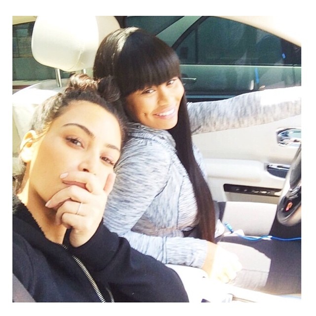 Kim Kardashian and Blac Chyna are MILFs with or without makeup.