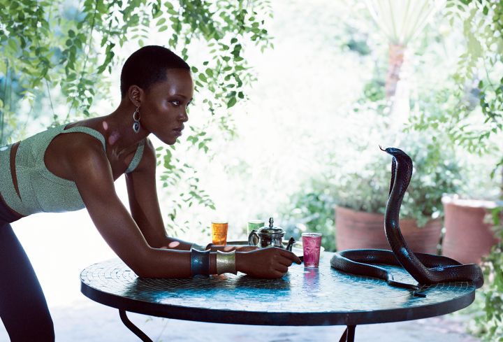 Lupita Nyong’o in Yossi Harari.