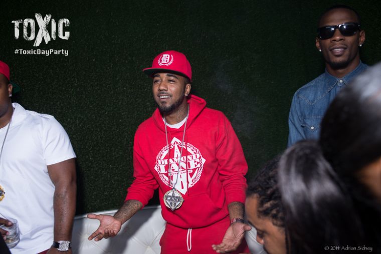 Problem performed his record “Like Whaaaa” at Toxic Day Party.