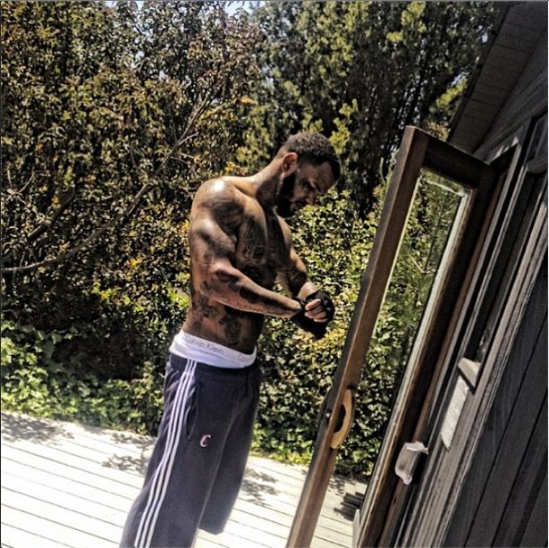 Flexin’ His Muscles