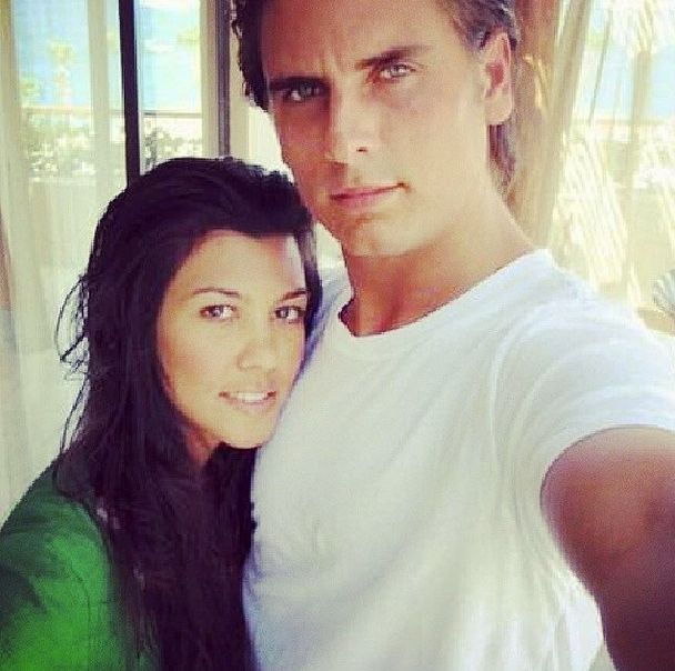 Scott and Kourtney love selfies.