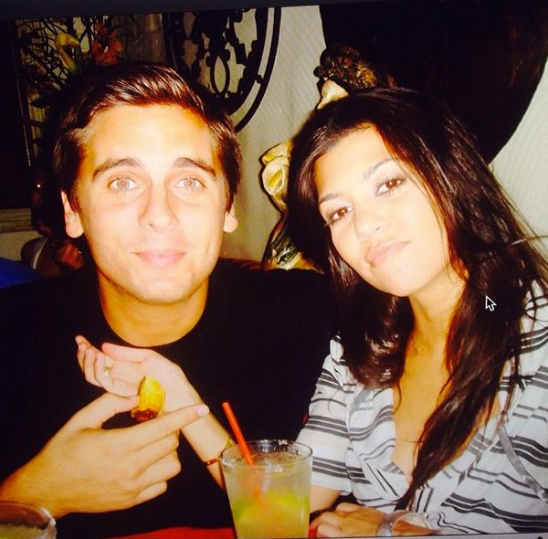 Scott and Kourtney, so cute.