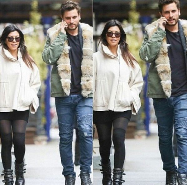 Scott and Kourtney looking stylish.