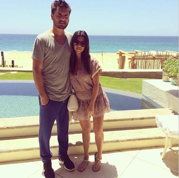 Scott and Kourtney vacationing.
