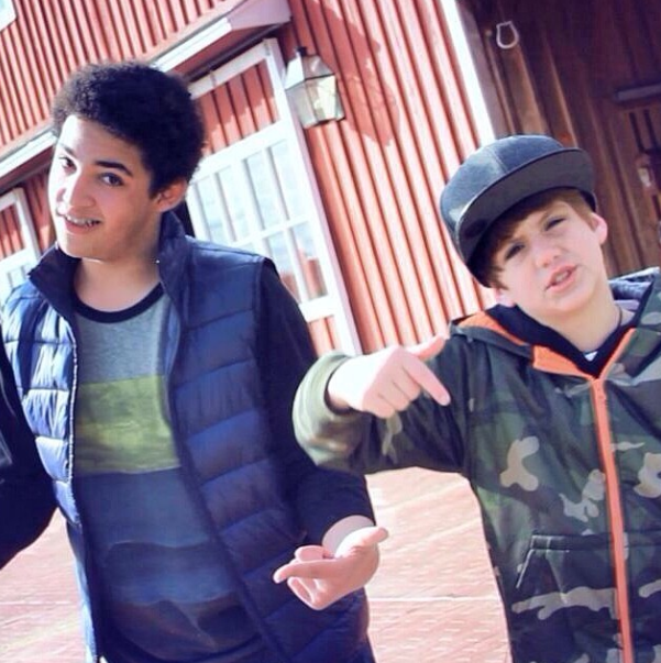 MattyB and his homie Lil Will looking gangsta
