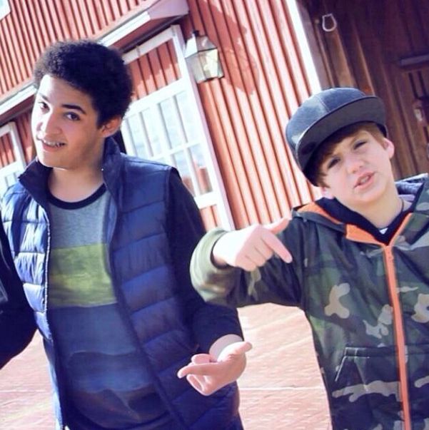 MattyB and his homie Lil Will looking gangsta
