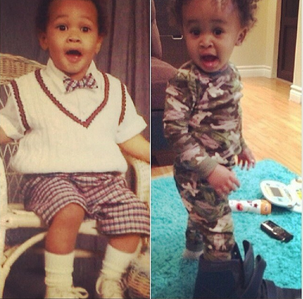 We’re seeing double! On the left is Tyga and on the right is King Cairo – double the handsomeness.