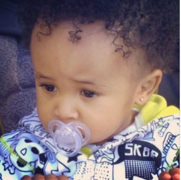 Always ready for a picture, not one curl is out of place.