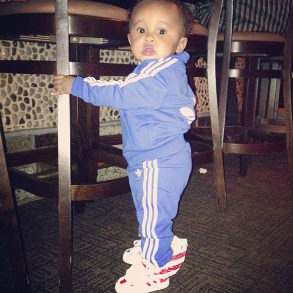 He’s ready to hit the court.