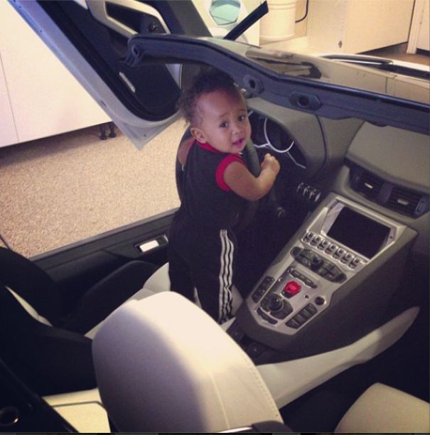 He’s ready for his license.