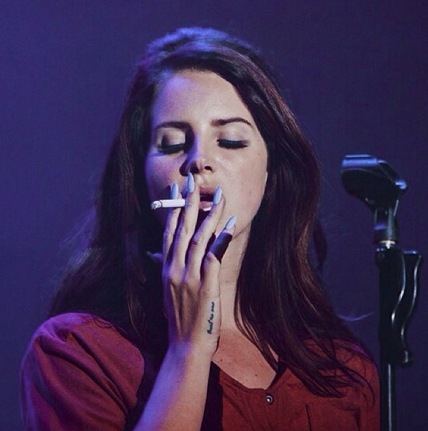 She makes smoking look good…