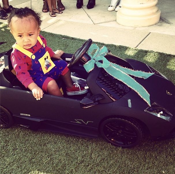 He doesn’t need to wait for his 16th birthday for a tricked out ride.