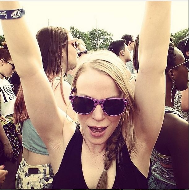 Actress Emma Myles Looking Far From Her Character “Leanne Taylor.”