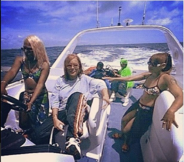 On The Set Of Lil Kim’s “Not Tonight.”