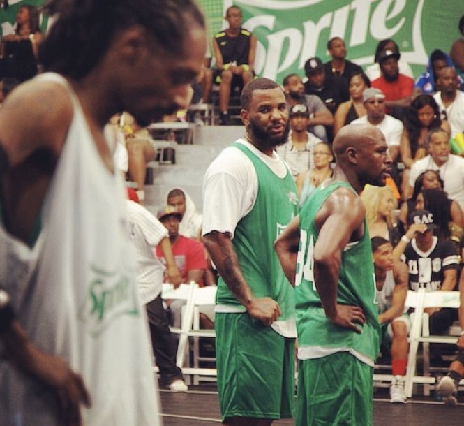 The Game looks at Snoop as competition!