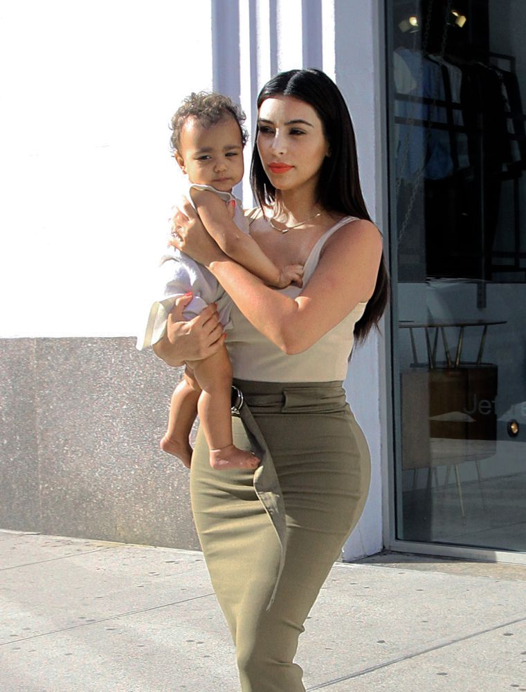 North celebrated her first birthday and Father’s Day with her parents in NYC.