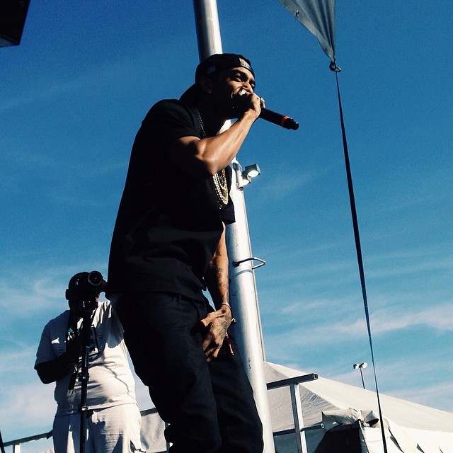 Nipsey Hussle took the stage at Summer Jam 2014.